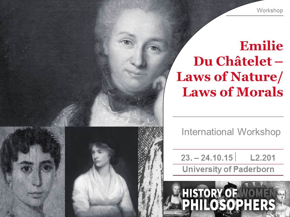 Emilie Du Châtelet – Laws of Nature/Laws of Morals