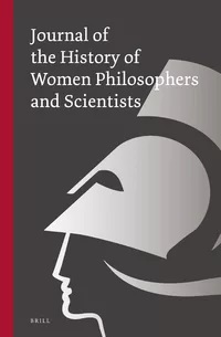 Journal History of Women Philosophers and Scientists