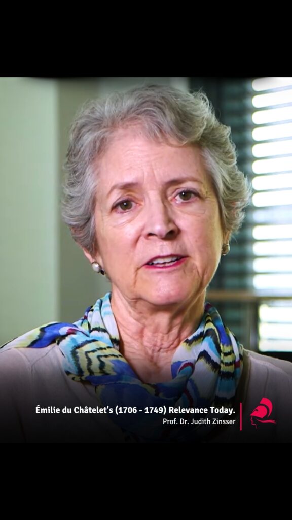 Why Émilie Du Châtelet Still Matters – Prof. Judith P. Zinsser on the ...